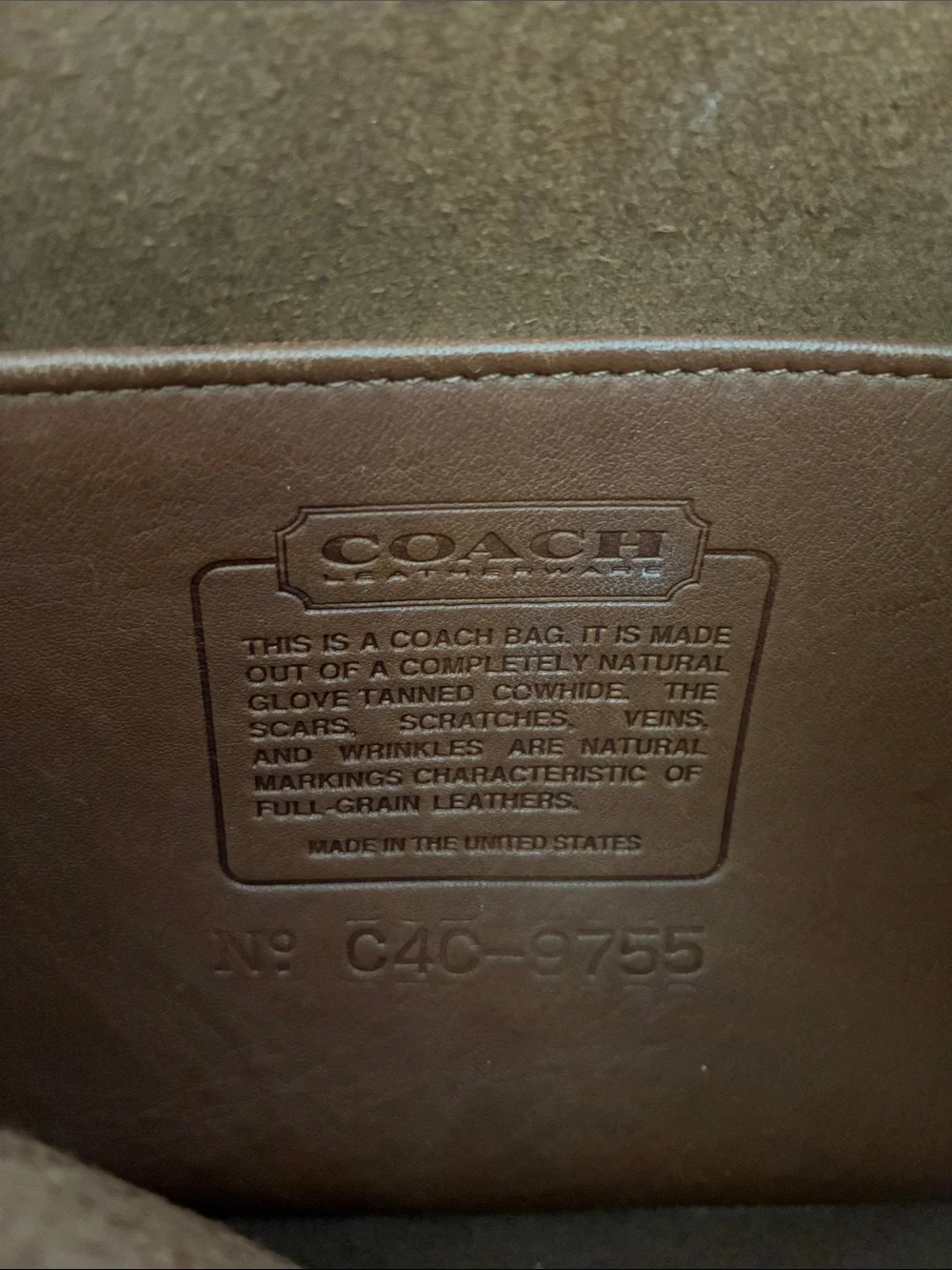 Vintage Coach Pocket Purse in British Tan - Picture 13 of 14